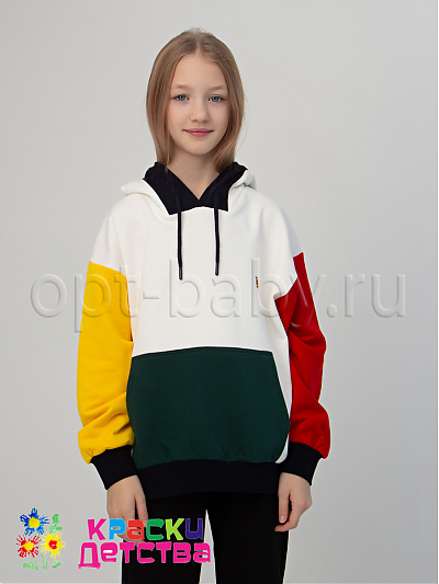 Свитшот колор-блок (унисекс), арт.: GEML 121214