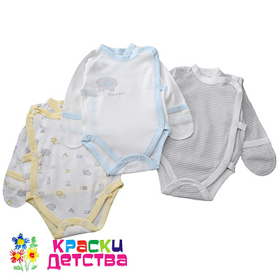 Боди-распашонка утепленная, арт.: AMELLI 6039
