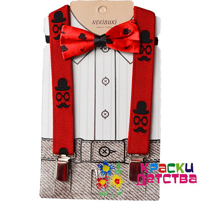 Подтяжки+ бабочка , артикул: NKB 1020-2