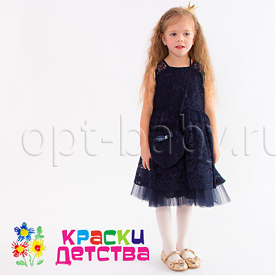 Платье (мягкий гипюр+сумочка), арт.: WZ 2910