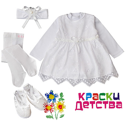 Комплект крестильный, артикул CICS 02009 ШТУЧНО