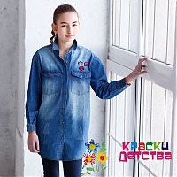 Платье-рубашка, артикул: SS 310309 ШТУЧНО