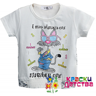 Футболка дев. MONILI 4002 98-122/5