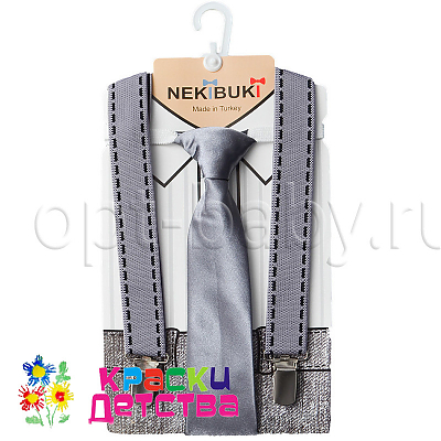 Подтяжки + галстук, арт.: NKB 1070-12