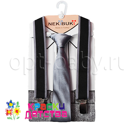 Подтяжки + галстук, арт.: NKB 1070-16